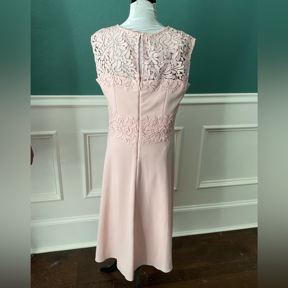 Jessica Howard Pink Sheath Lace Dress Lined Size all sales or final - Picture 5 of 16